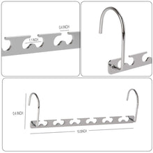 Load image into Gallery viewer, Related magicool 20 pack metal wonder magic cascading hanger space saving hangers closet organizers suit for shirt pant clothes hangers space saving