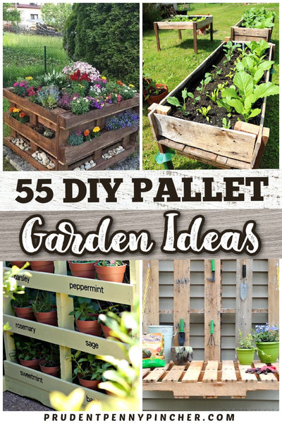 Make a garden on a budget with these pallet garden idea