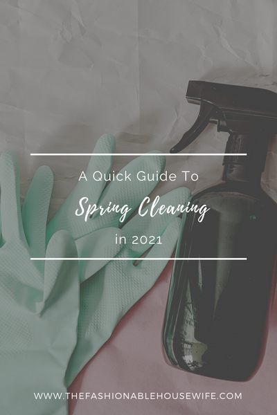 After spending most of the winter trapped in the house with colds, icky weather, other inconveniences, we often want to spring clean to rid our home of the grime and germs that surround u