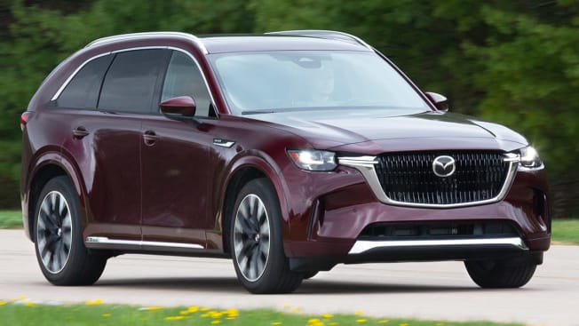 All-New 2024 Mazda CX-90 Aims Up—and Makes a Direct Hit