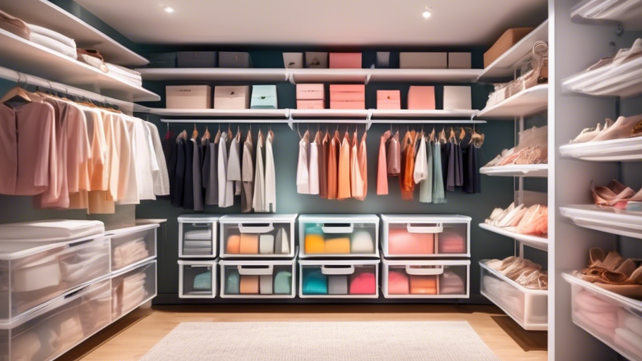 Optimize Closet Space with Closet Bins