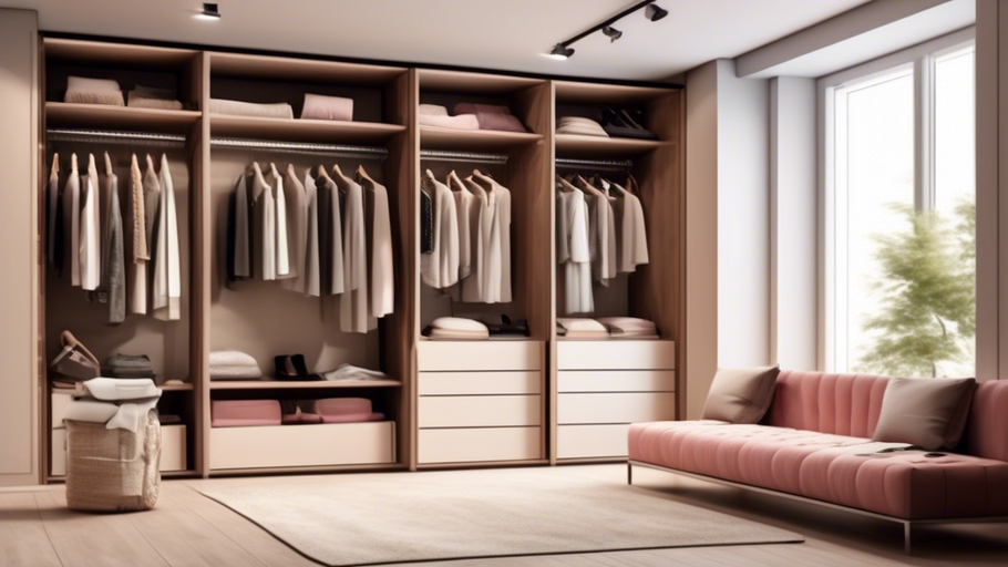 Hassle-Free Closets: Stylish Designs to Organize Your Space