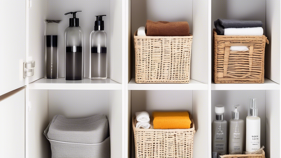 Bathroom Closet Shelving Solutions