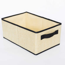 Load image into Gallery viewer, Collapsible Thicken  Clothes Toys Storage Bin Cotton &amp; Linen