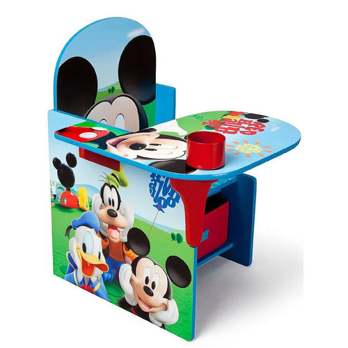 Delta Children Mickey Mouse Chair Desk W/ Storage