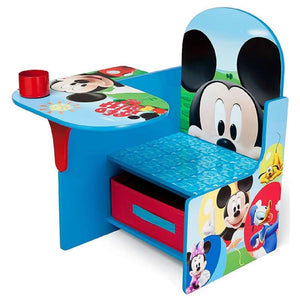 Delta Children Mickey Mouse Chair Desk W/ Storage