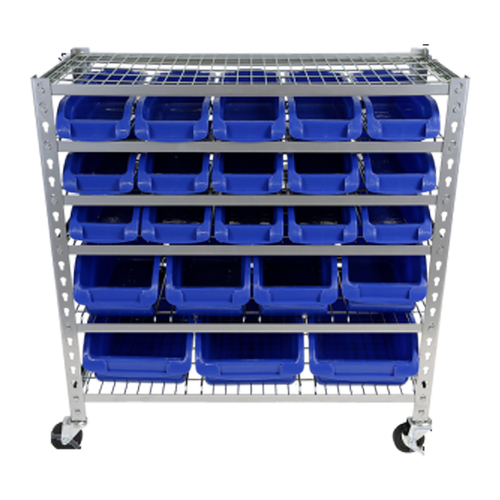 Tradequip 22 Parts Storage Rack 6053