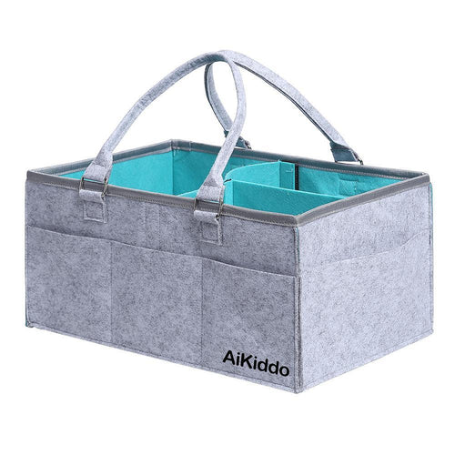 Baby Wipes Toy Diaper Caddy Felt Nursery Storage Bin Toto Bag Car Organizer