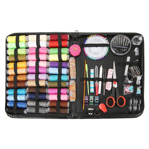 183pcs DIY Multi-function Threads Sewing Box for Hand Quilting Stitching
