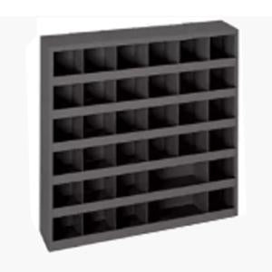 36 Hole Metal Storage Bin