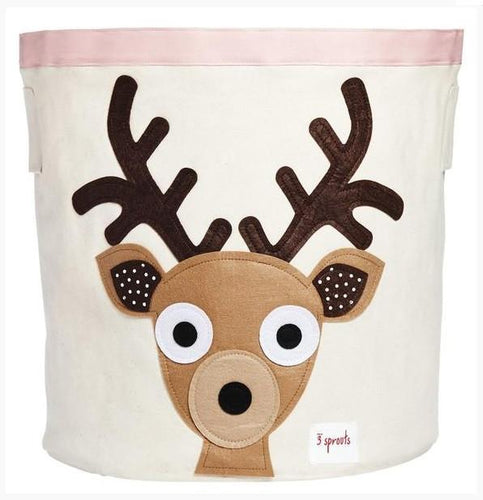 3 Sprouts Storage Bin- Deer