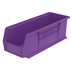 AKRO-MILS AkroBins - 5-1/2 x14-3/4 x5" - Purple