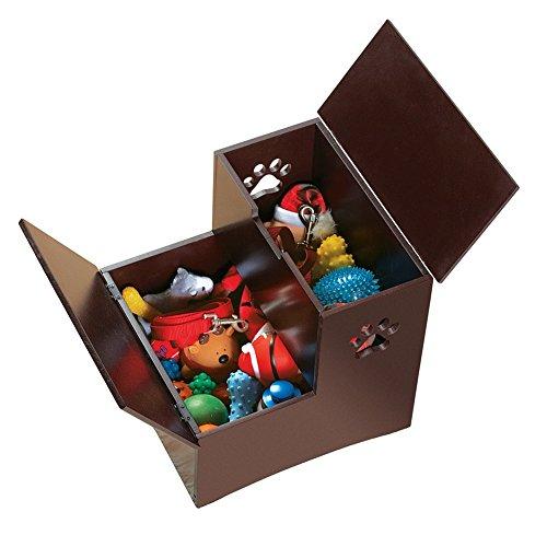 2 In 1 Pet Steps And Toy Storage Bin