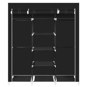 Top hello22 69 closet organizer wardrobe closet portable closet shelves closet storage organizer with non woven fabric quick and easy to assemble extra strong and durable extra space