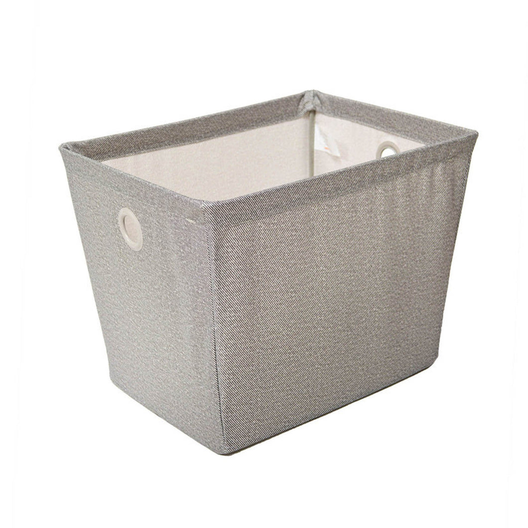 Small Wire Frame Fabric Storage Bin - Harmony Twill Collection - Style 5406