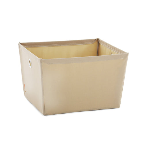 Large Storage Bin - Beige