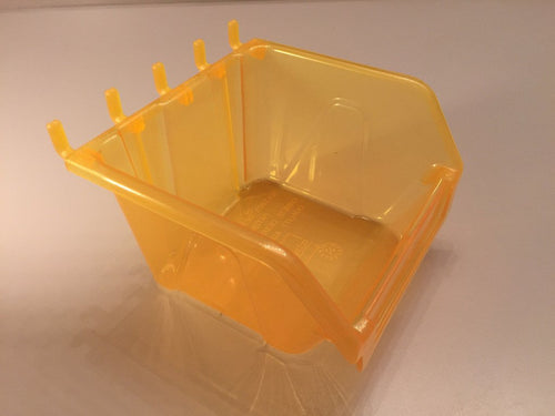 Plastic Slatwall Storage Bins, Hobibox 