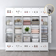 Load image into Gallery viewer, Save on yozo modular closet portable wardrobe dreeser organizer clothes storage organizer chest of drawers cube shelving for teens kids diy furniture white 8 cubes