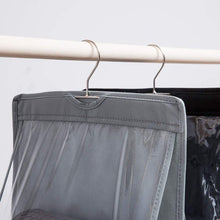 Load image into Gallery viewer, Buy now dearjana wardrobe hanging handbag organizer 6 large pockets dust proof bag storage purse handbag tote bag holder organizer for closet bedroom