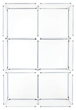 Load image into Gallery viewer, Achim Home Furnishings SHLV6CFRP4 6 Cube Plastic Drawer Unit Storage Organizer DIY Modular Shelving Cabinet