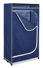 Load image into Gallery viewer, Results whitmor clothes closet freestanding garment organizer with sturdy fabric cover