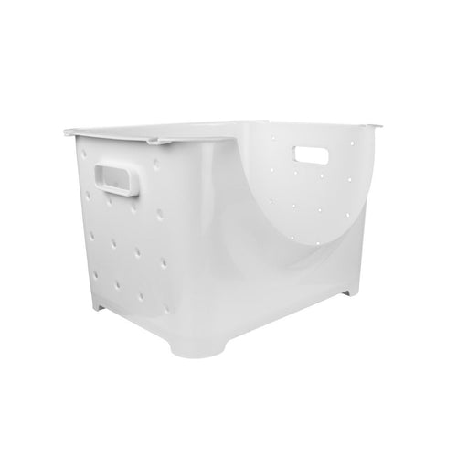 Plastic Storage Box With Cutout