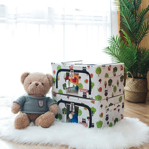 Durable Organizer Storage Box for Clothes Quilts Toys Container