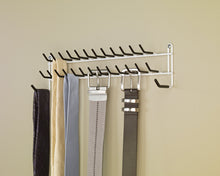 Load image into Gallery viewer, Heavy duty closetmaid 8051 tie and belt rack white