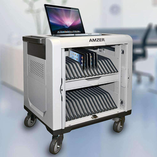 AMZER Handy 32 Bay Charge and Sync Cabinet