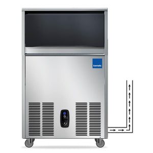 ICEMATIC Under Counter Self Contained Ice Machine With In-built Water Drain Pump CS50-A-DP