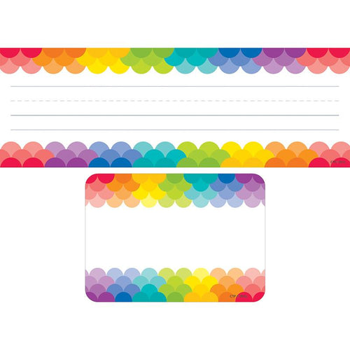 #14196 RAINBOW NAME PLATE LABEL COMBO SET