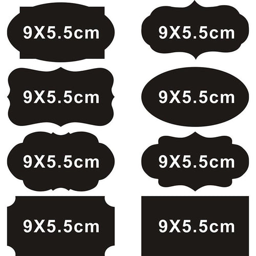 Blackboard Sticker Craft Kitchen Organizer Labels