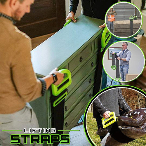 Ergonomic Heavy Duty Lifting Strap