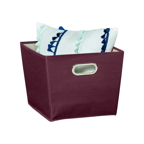 Medium Storage Bin, Purple