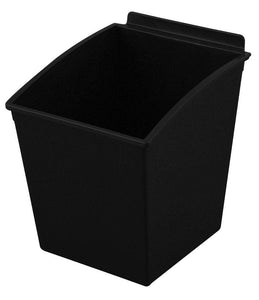 Plastic Slatwall Storage Bins, Popbox "Cube" 6.5x5.75x7