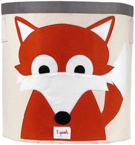 3 Sprouts Storage Bin- Fox