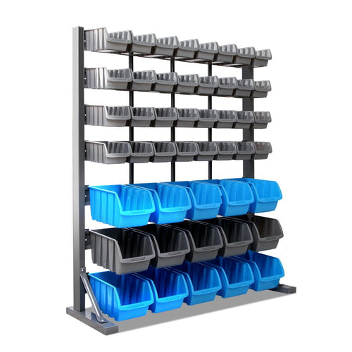 47 Bin Storage Rack Workshop Garage Tools Organiser