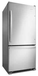 Amana 18 Cu. Ft. Bottom-Mount Refrigerator – ABB1924BRM|Réfrigérateur Amana de 18 pi³ à congélateur inférieur – ABB1924BRM