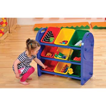 Plastic Furniture Range, Storage Organisers, 9 Bin, Each