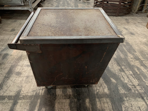 Rolling Industrial Storage Bin