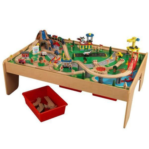 Kidkraft Waterfall Mountain Train Set & Table