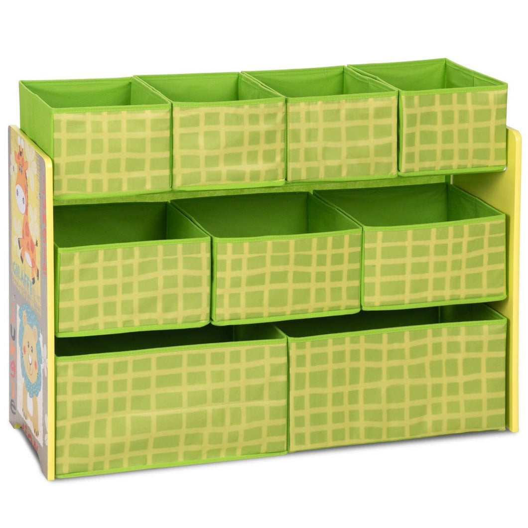 Kids Playroom Removable Bins Chest Organizer Boxes