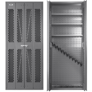 SecureIt Tactical SEC-300-12R Model 84: 12/3 Locking Steel Gun Cabinet