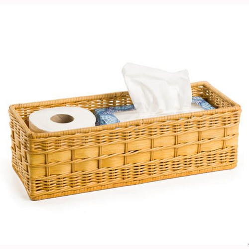 The Basket Lady Toilet Tank Basket Toasted Oat Large (size 1)